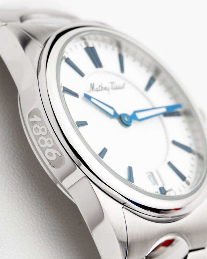 Mathey-Tissot Anaconda Stainless Steel & White Dial D791AI
