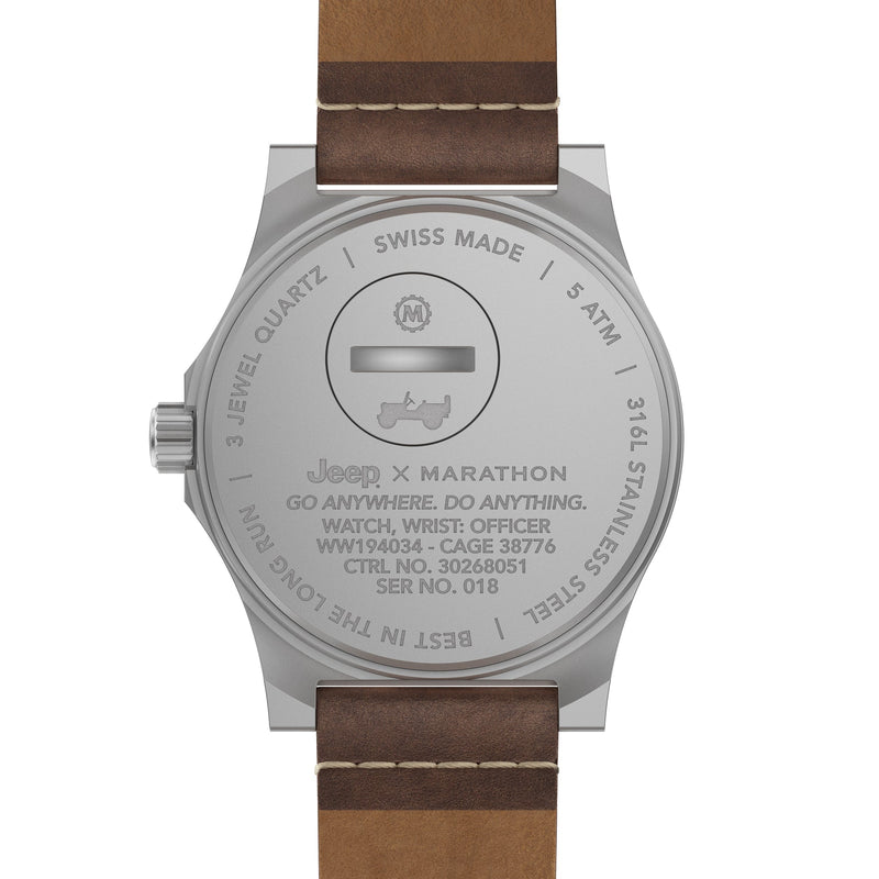 Marathon Watch 41mm Jeep® Willys SSGPQ (Officer's Quartz)