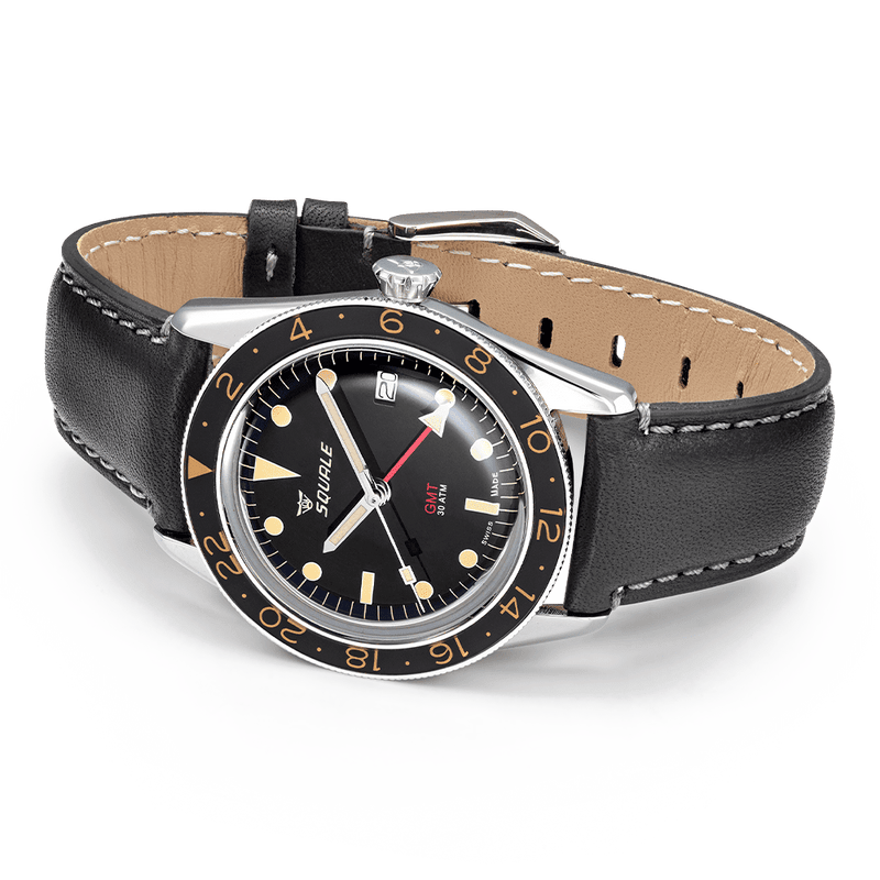 Squale Sub-39 GMT Vintage Automatic Steel Watch SUB-39GMTV.PN