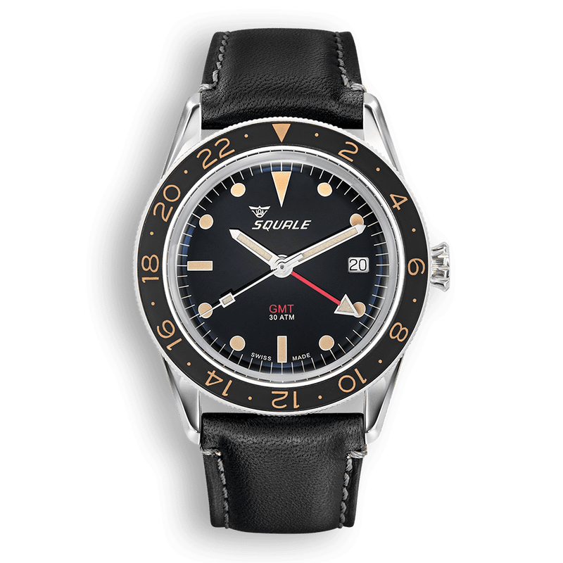 Squale Sub-39 GMT Vintage Automatic Steel Watch SUB-39GMTV.PN