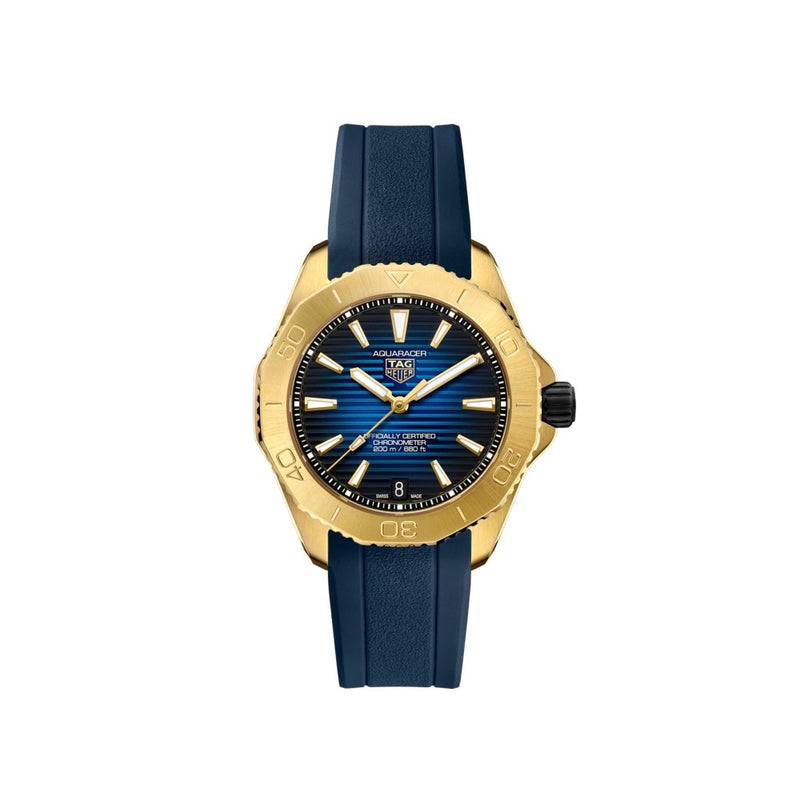 Tag Heuer Aquaracer Professional 200 Yellow Gold & Rubber WBP5152.FT6210