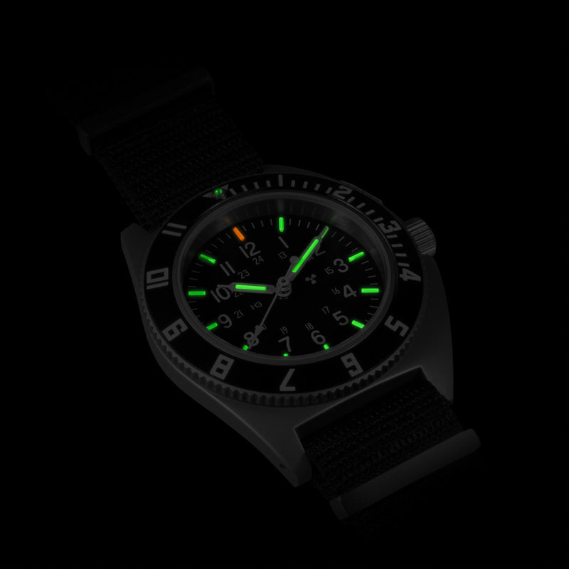 Marathon Watch 41mm Steel Navigator (SSNAV) on Nylon DEFSTAN