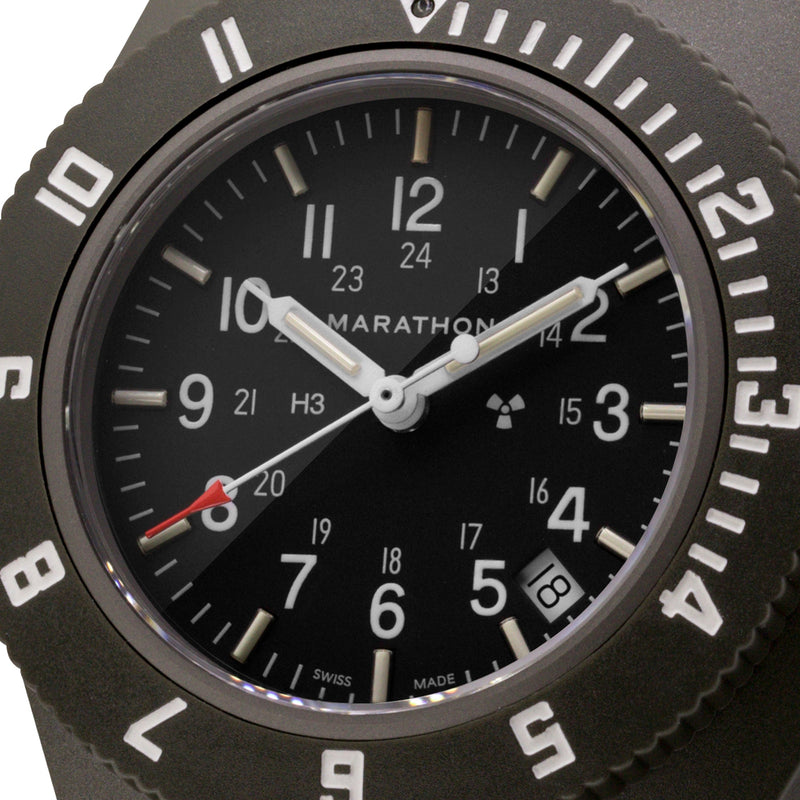 Marathon Watch 41mm Sage Green Pilot's Navigator with Date