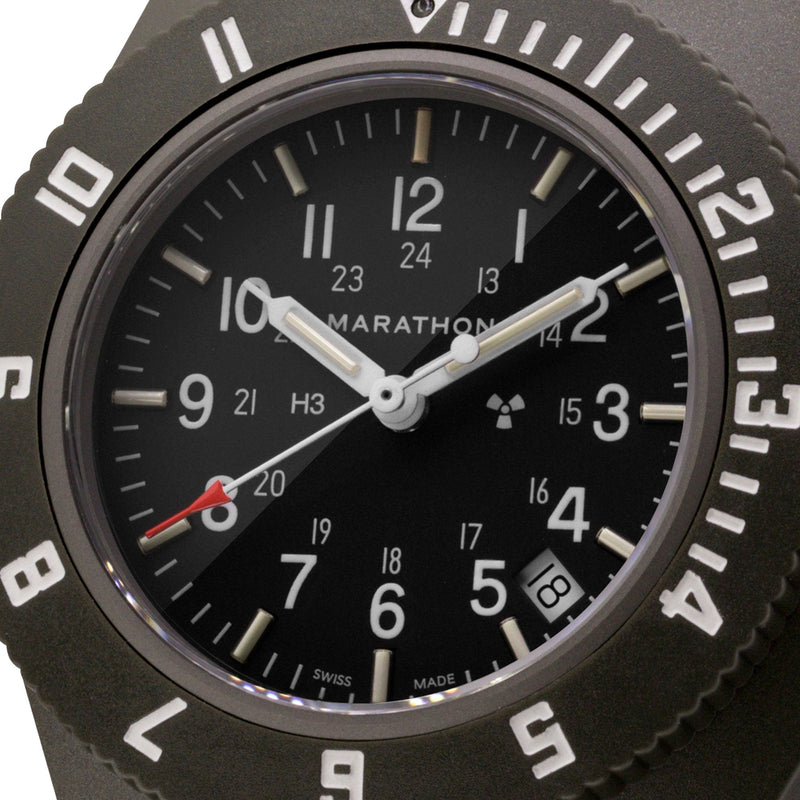 Marathon Watch 41mm Sage Green Pilot's Navigator with Date