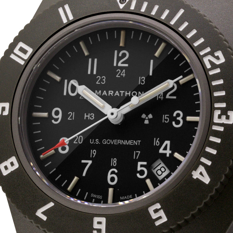 Marathon Watch 41mm Sage Green Pilot's Navigator with Date