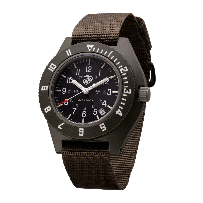 Marathon Watch 41mm Official USMC Sage Green Pilot's Marathon Watch 41mm Official USMC Sage Green Pilot's
