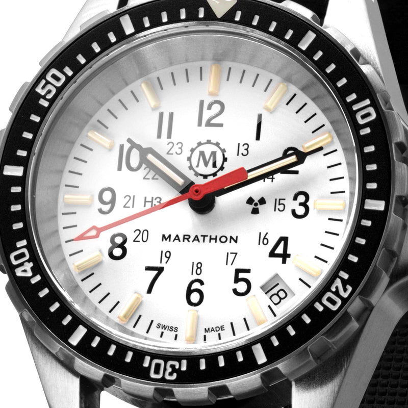 Marathon Watch 36mm Arctic Edition Medium Diver's Quartz (MSAR Quartz)