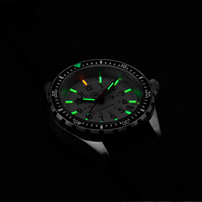 Marathon Watch 36mm Arctic Edition Medium Diver's Quartz (MSAR Quartz)