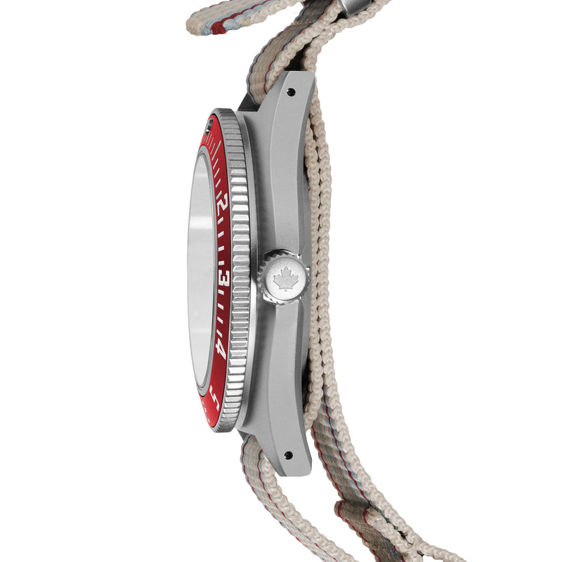 Marathon Watch 41mm Arctic ADANAC Steel Navigator w/ Date Automatic (SSNAV-D AUTO) - Canada