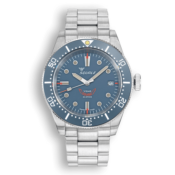 Squale 1545 Grey Bracelet Automatic Steel Watch 1545GG.AC