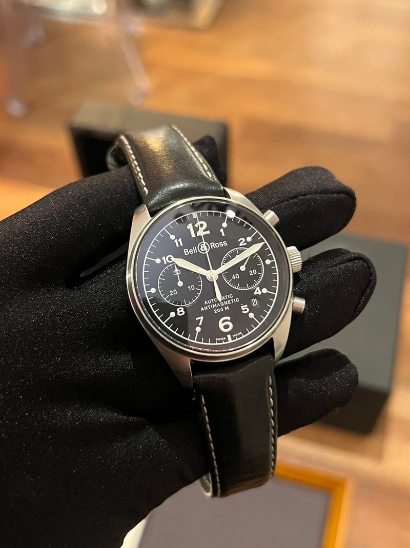 Bell & Ross Vintage 126A-S Automatic Chronograph 39 mm
