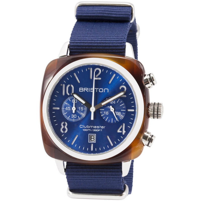 Briston Clubmaster Classic - Chrono - Navy Blue