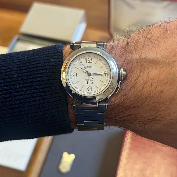 Cartier Pasha C 35 mm 12/2000 Full Set W31044M7