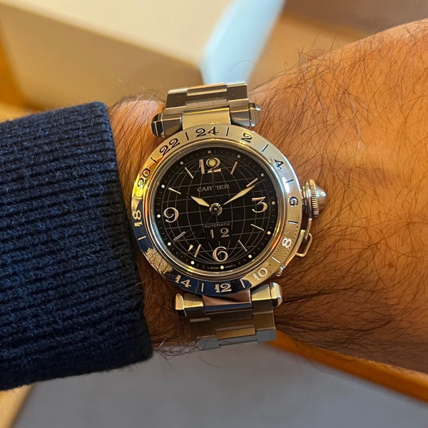Cartier Pasha GMT Full Set 2550