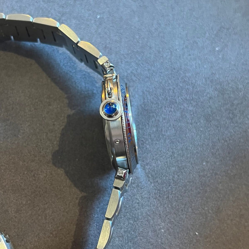 Cartier Pasha GMT Power Reserve Full Set W31037H3