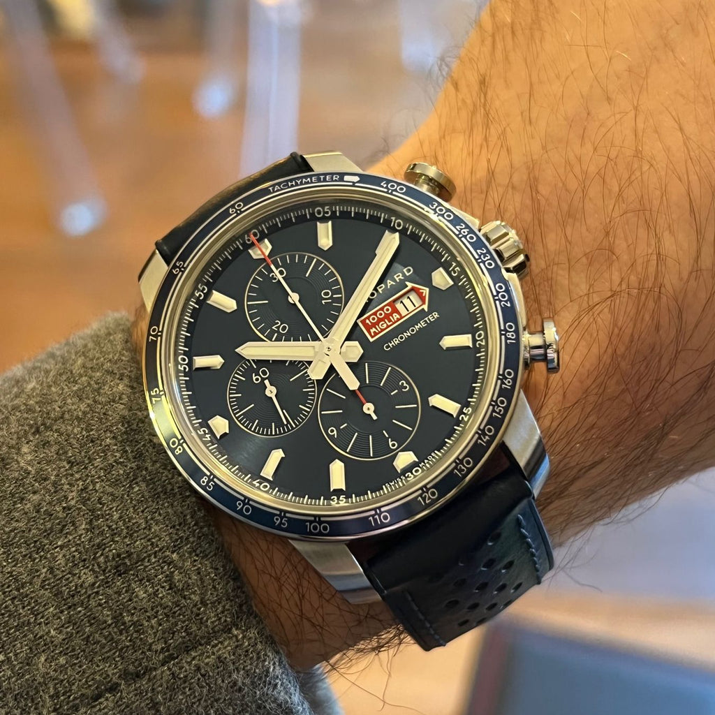 kyooo様 Chopard Mille Miglia Gts Azzurro Chrono 44 Mm fullset for $5,796