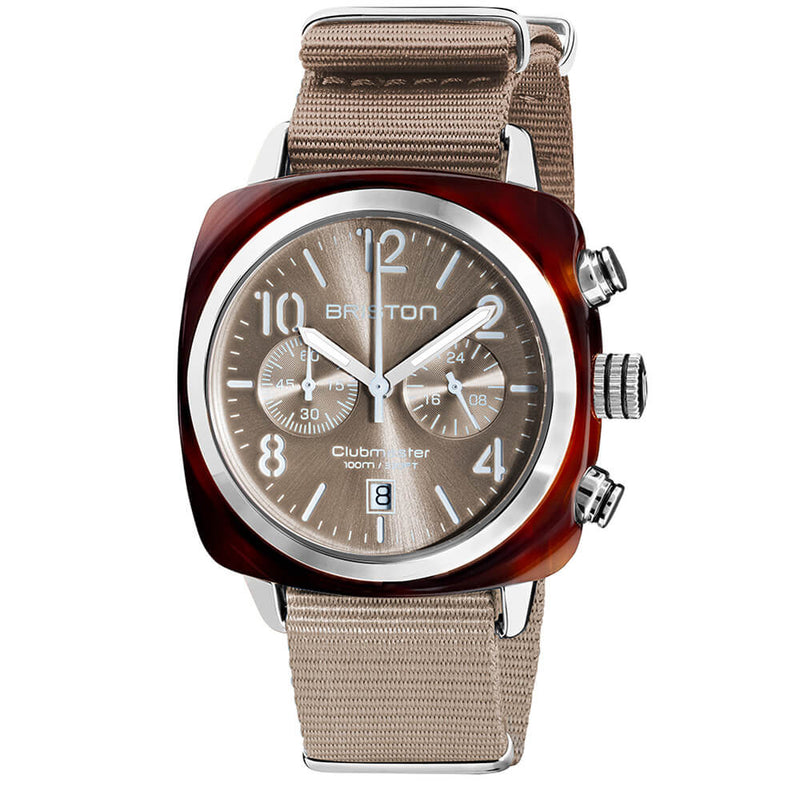Briston Clubmaster Classic - Chrono - Grey Taupe