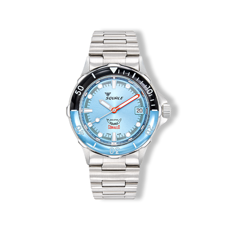 Squale Corallo NOS 2008 Sky Automatic Steel Watch CORALBICLB.AC