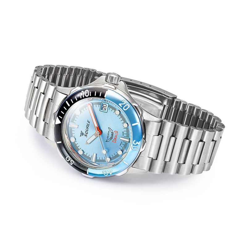Squale Corallo NOS 2008 Sky Automatic Steel Watch CORALBICLB.AC
