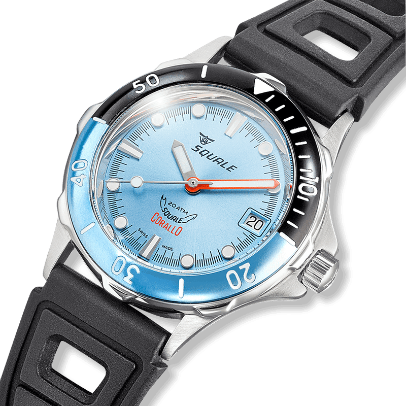 Squale Corallo NOS 2008 Sky Automatic Steel Watch CORALBICLB.AC