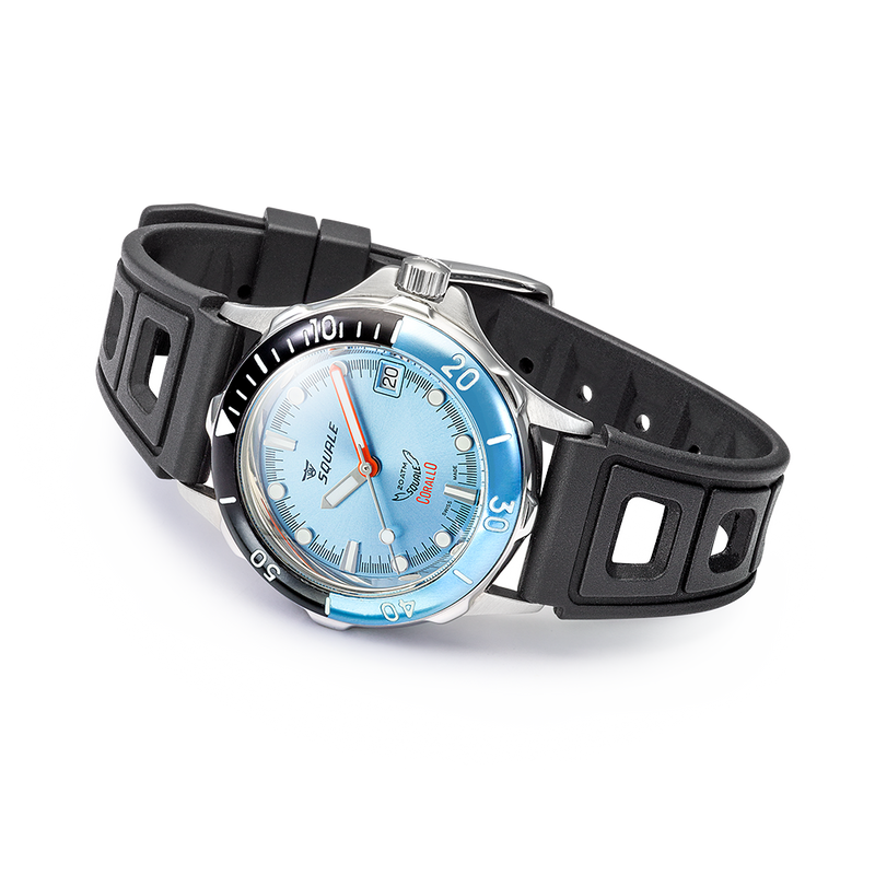 Squale Corallo NOS 2008 Sky Automatic Steel Watch CORALBICLB.AC