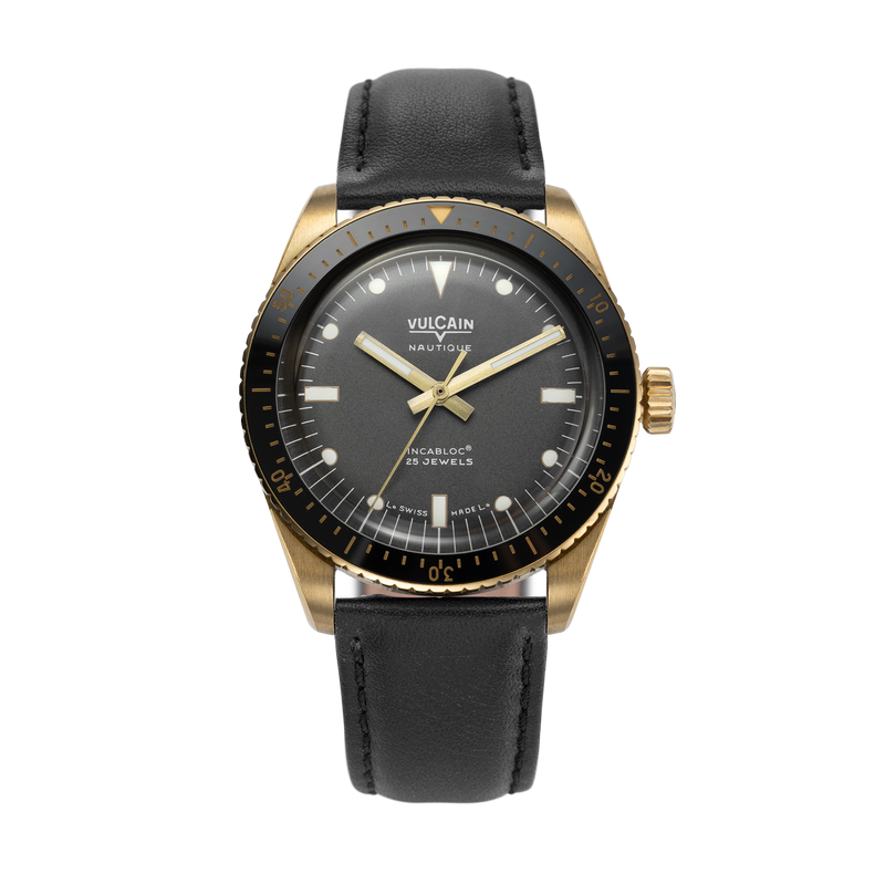 Vulcain Automatic Skindiver Nautique - Bronze & Gray