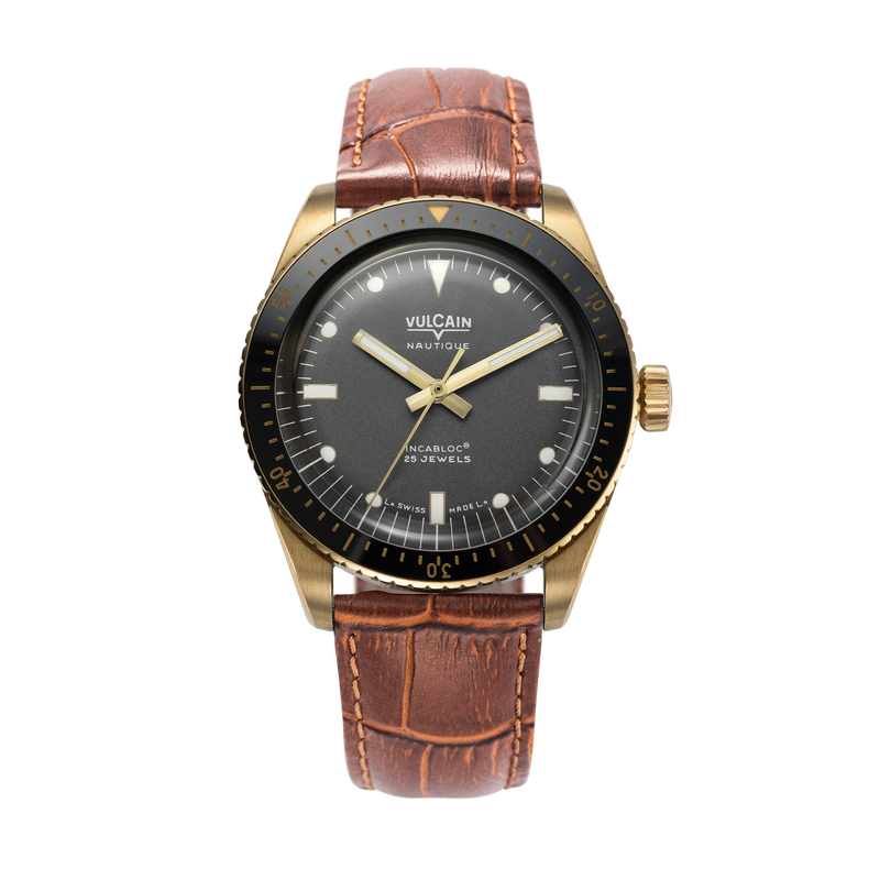 Vulcain Automatic Skindiver Nautique - Bronze & Gray