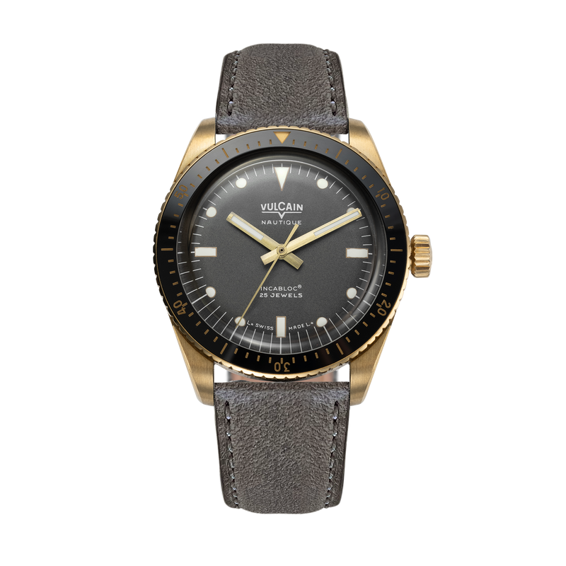 Vulcain Automatic Skindiver Nautique - Bronze & Gray
