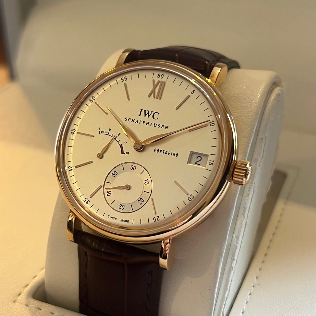 IWC Set Llawn Portofino 18ct 2017/09 Fel Newydd IW510107
