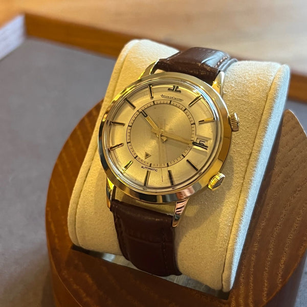 Jaeger-LeCoultre Memovox Autodate Alarme Yellow Gold 18Kt Serviced