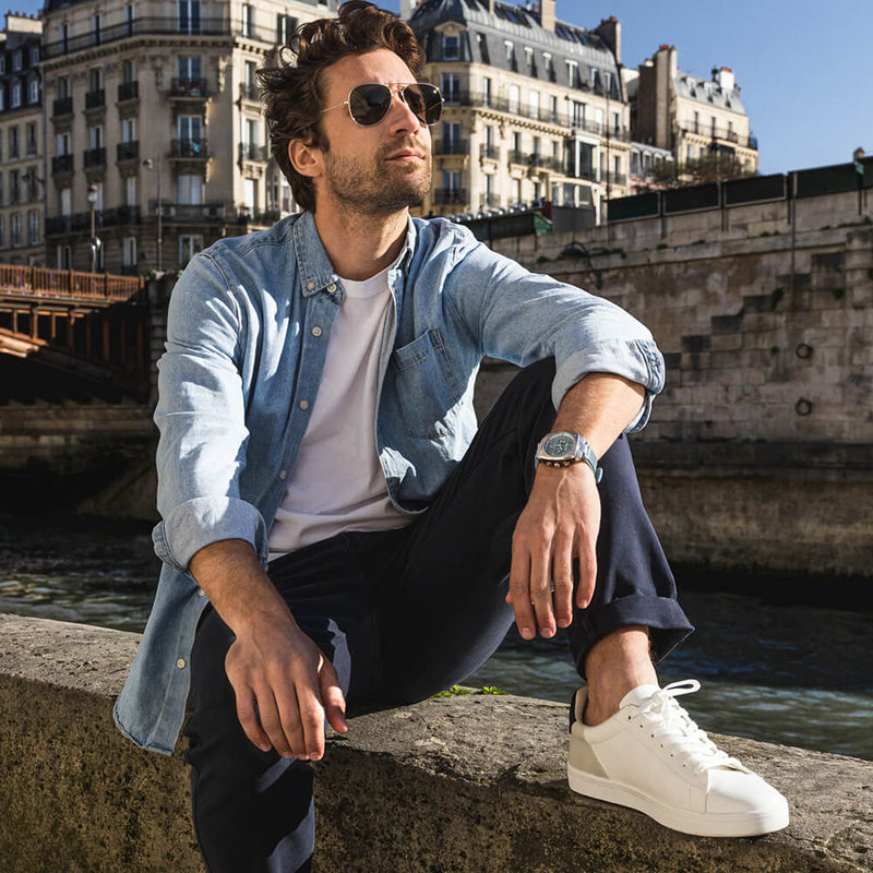 Briston Streamliner Urban - Chrono - Ice Blue