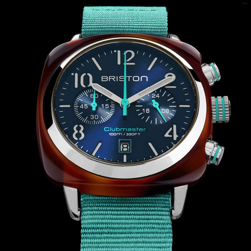 Briston Clubmaster Classic - Chrono - Summer Vibes - Blue