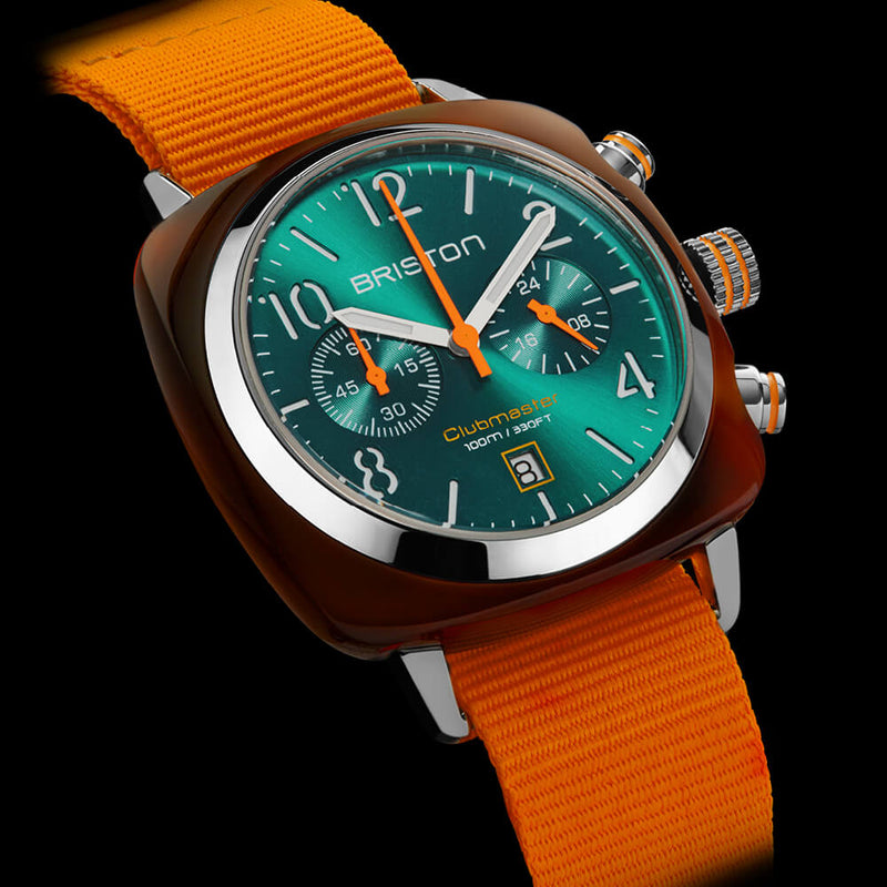 Briston Clubmaster Classic - Chrono - Summer Vibes - Orange