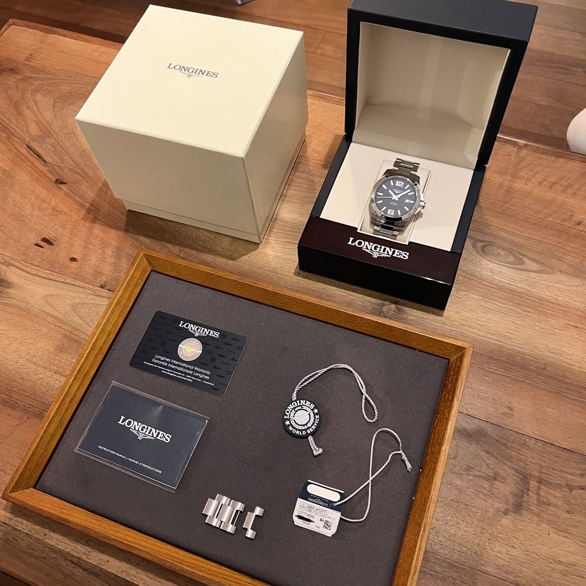 Longines Conquest 2023 Full Set 41 Mm L3 777 4 58 6 Longines Conquest 2023 Full Set 41 Mm L3 777 4 58 6