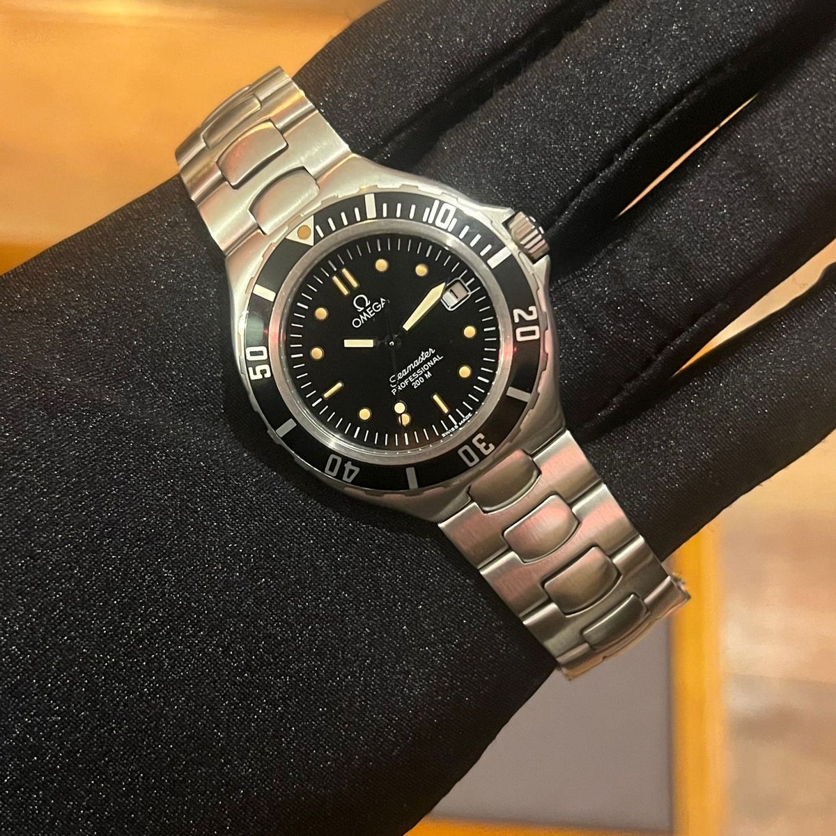 Omega Watch 396.1062 36mm Women\'s Black X Silver 746-070225 Omega Seamaster for $945 for sale from a Trusted Seller on  main image 3
