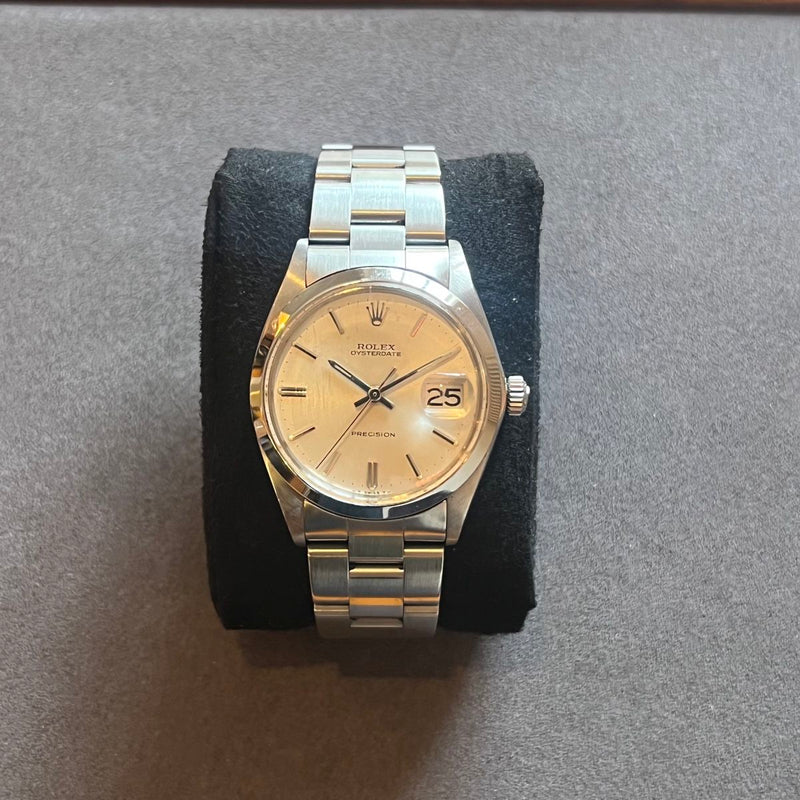 Rolex Oyster Date 6694 Silver Dial Year 1969