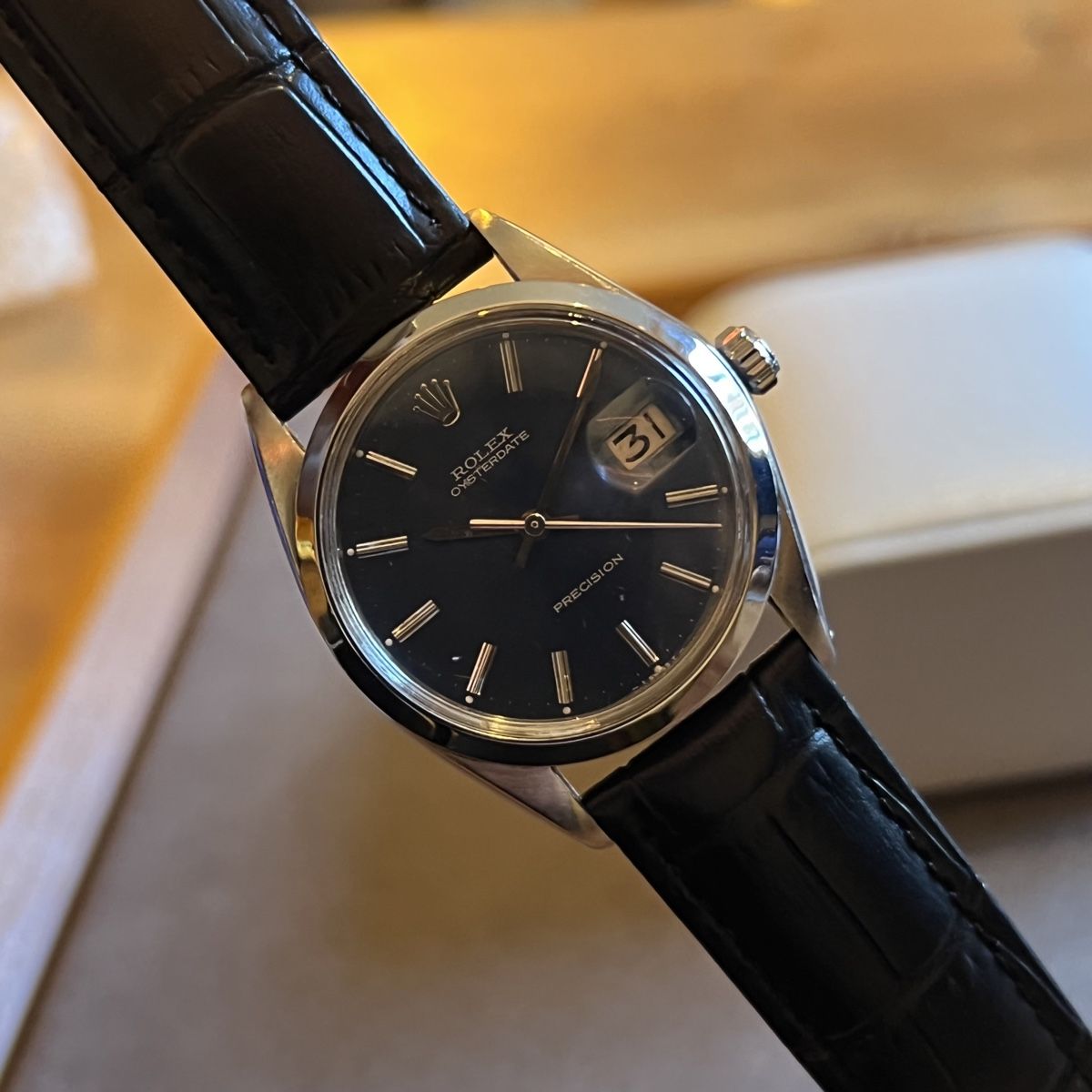 Rolex Oyster Date Precision Circa 1969 Ref 6694