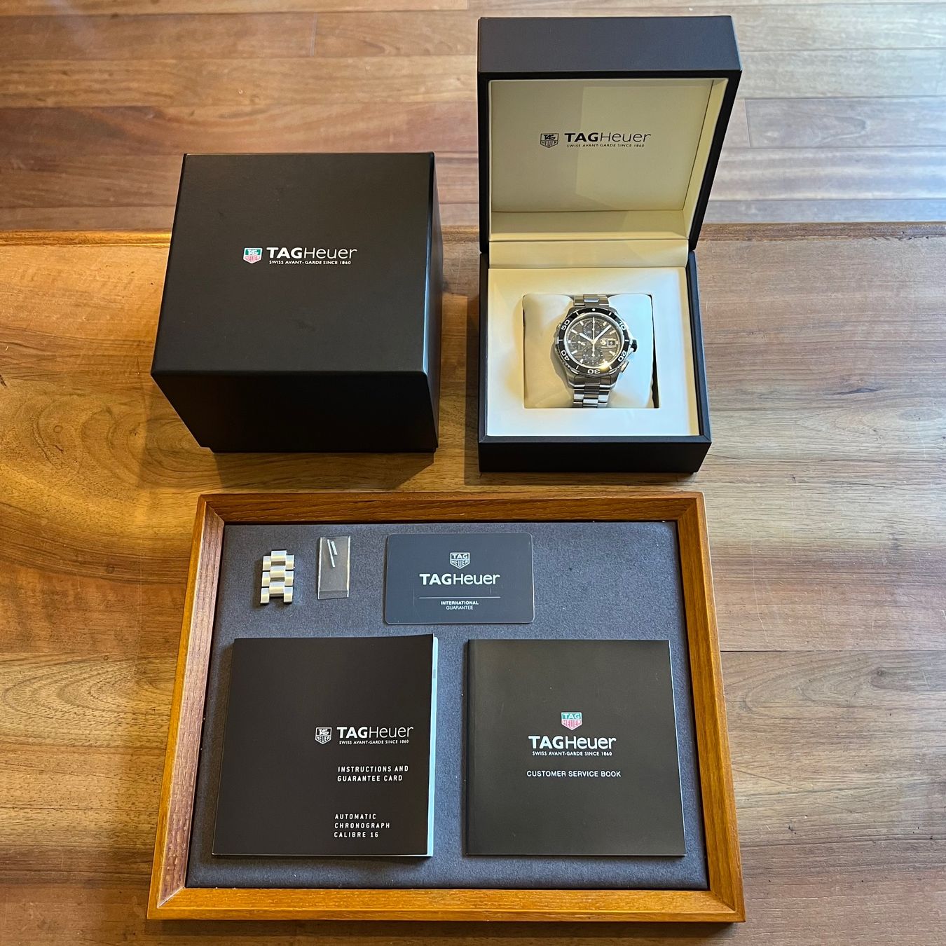 Écrin Coffret étui TAG Heuer Pour Montre - Modèles Carrera, Monaco, Aquaracer - Occasion Excellent état