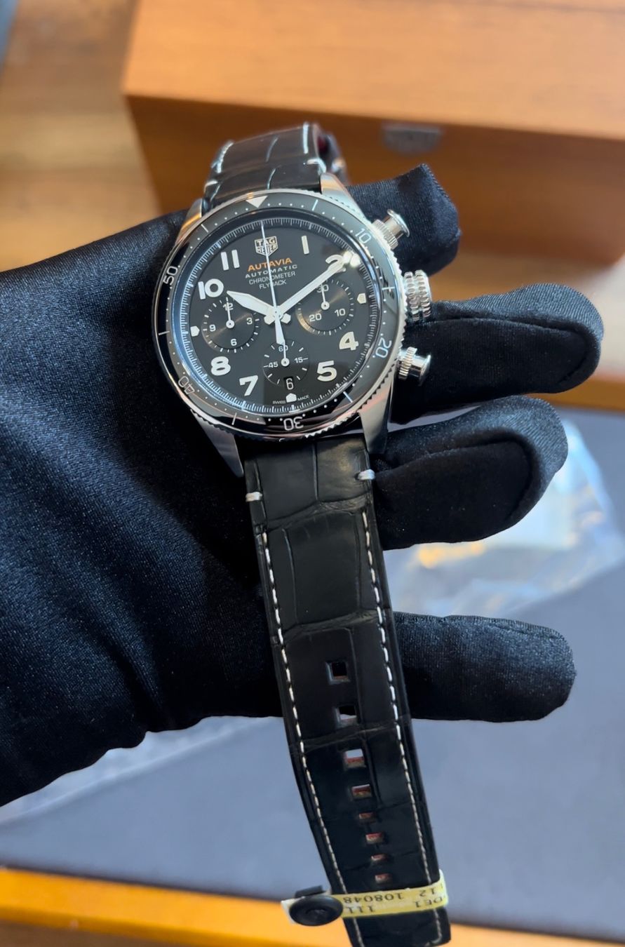 Tag Heuer Autavia Flyback 2023 New Full Set CBE511A.FC8279