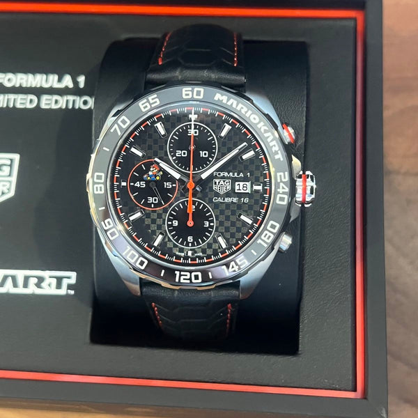 Tag Heuer Formula 1 Mario Kart Chrono New 10/2022 Full Set CAZ201E.FC6517