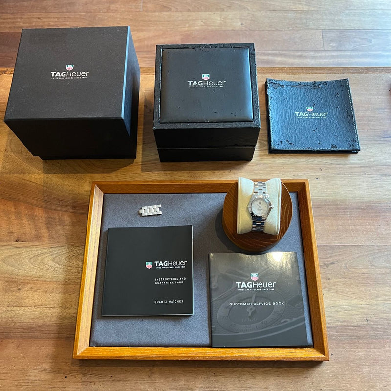 TAG Heuer Aquaracer Lady Diamond Full Set WAF1415.BA0824