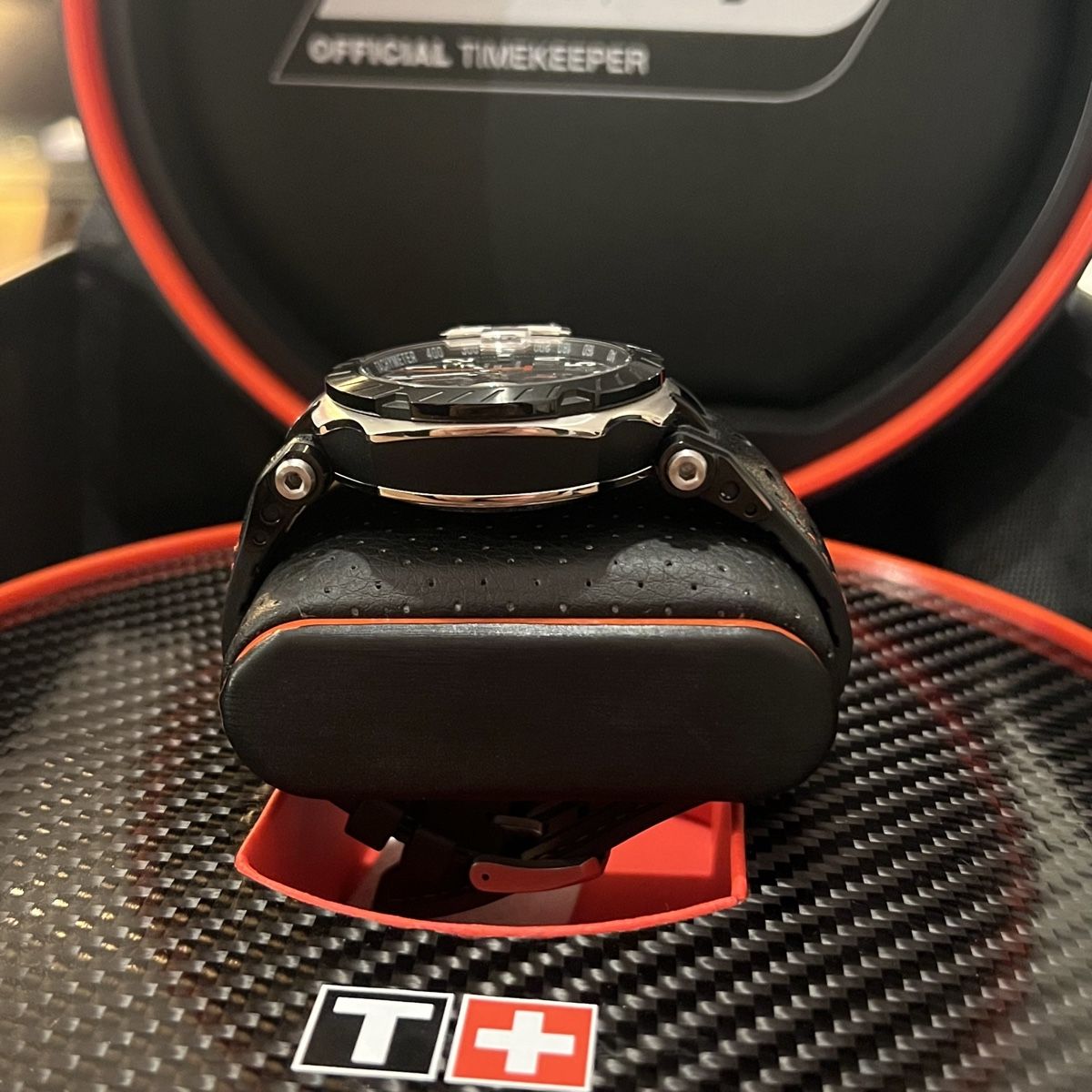 Montre Tissot T-Race Moto GP 2006 Automatique Chronographe - édition Limitée, Boîtier Métal, étanche 50m